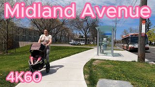 Midland Avenue   - TORONTO  - SPRING 2024  - Go-pro 4K60