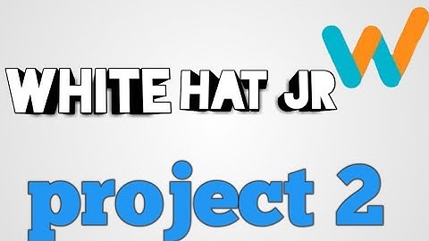 White hat jr project 2..