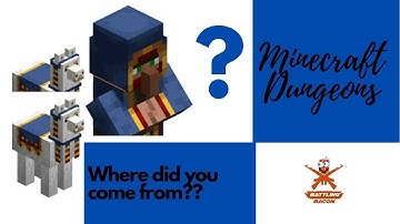 Where does the Wandering Trader come From???(OUTDATED) Minecraft Dungeons