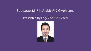 Bootstrap 3.3.7 in Arabic #19 Glyphicons