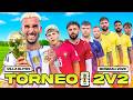 ⚽ TORNEO 2 vs 2 AD UNA PORTA | WORLD CUP FOOTBALL CHALLENGE in VILLA ELITES!