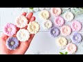 Зефирки из фоамирана / Easy DIY Flowers from Eva Foam Sheets / Diy Flores de foami o goma Eva