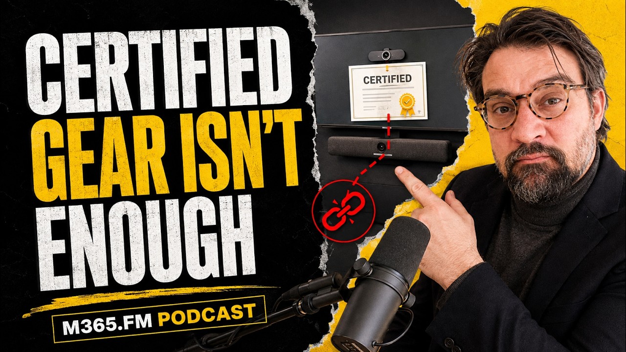 Microsoft Teams Rooms: Why Certified Gear Isn't Enough