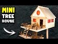 How to Make a MINI Tree House at Home | Popsicle Sticks House