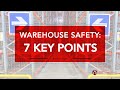 Warehouse safety: 7 key points | Logistics Blog