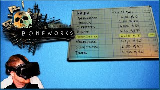 BONEWORKS VR Tips and Tricks | 97% Ammo Guide | Sewer (3363/3435)