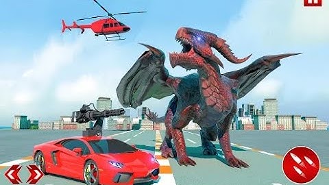 Dragon Robot Car Transform Simulator Part-1 | Amazing Robot Car Android GamePlay | By Game Crazy