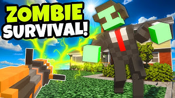 RAGDOLL ZOMBIES DESTROY MY HOUSE! (Teardown Mods)