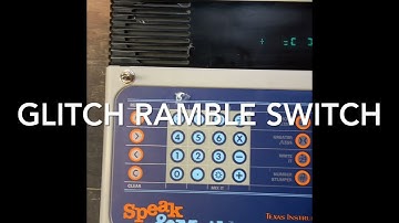 Speak and math modified and circuit bent