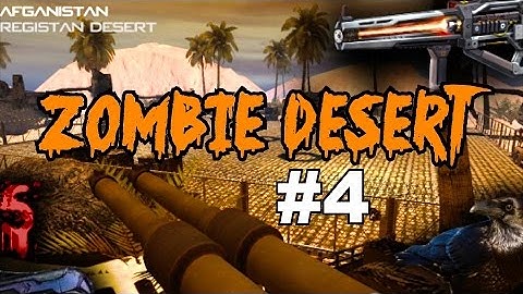ZOMBIES in the Desert with AMAZING Weapons! (Pt 4)▐ Call of Duty World at War Custom Zombies Map/Mod