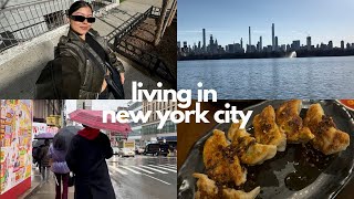 Week in My Life as a 25 year old from NYC: China Town, work & gym, Central Park & Morningside Park!