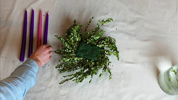 How to Make an Advent Wreath