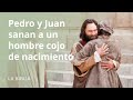 Pedro y Juan sanan a un hombre cojo de nacimiento