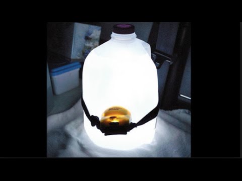 Phone Light + Water Bottle = Camping Lantern! : r/lifehacks