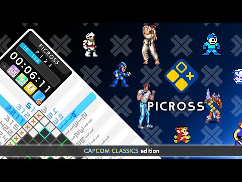 ピクロスS CAPCOM CLASSICS edition  紹介動画