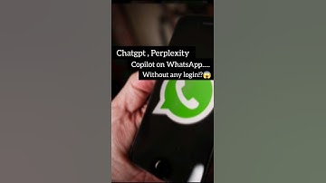 chatgpt in whatsapp 🤜