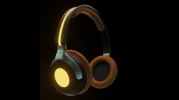 Headphones Blender Animation