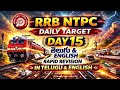 RRB NTPC TARGET DAY 15 #ntpc #rrbntpc #education #target #daily #dailytargets #railway #railways 