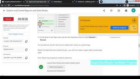Explore and Create Reports with Data Studio GSP409 | GoogleCloudReady Facilitator Program | track3