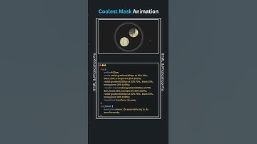 Mask Animation Using HTML CSS Cool Animation #coding #short #shortsviral #shorts #short #shortsvideo
