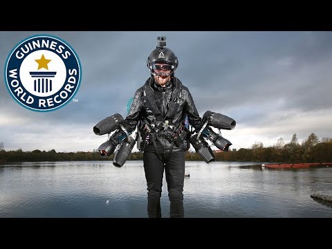 Real life Iron Man sets new flight speed record - Guinness World Records Day