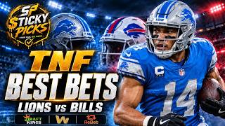 Lions vs. Bills BEST BETS 🔥 FAVORITE PLAYS for TNF