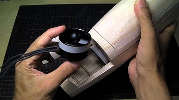 Complete Sanding of fuselage of Blohm & Voss BV P212-02 RC EDF