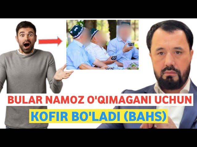 NAMOZ O'QIMAGANLAR KOFIRMI? (BAHS)  ABROR MUXTOR ALIY class=