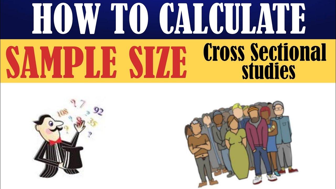 HOW TO CALCULATE SAMPLE SIZE YouTube