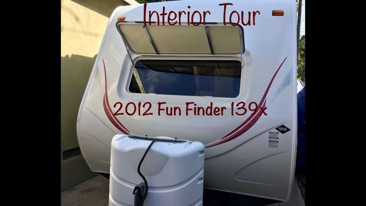 Tour: 2012 Fun Finder 139x (14 ft. Travel Trailer) - YouTube 14 Ft Fun Finder Trailer For Sale