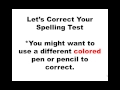 ESL Spelling Test 4: Insects