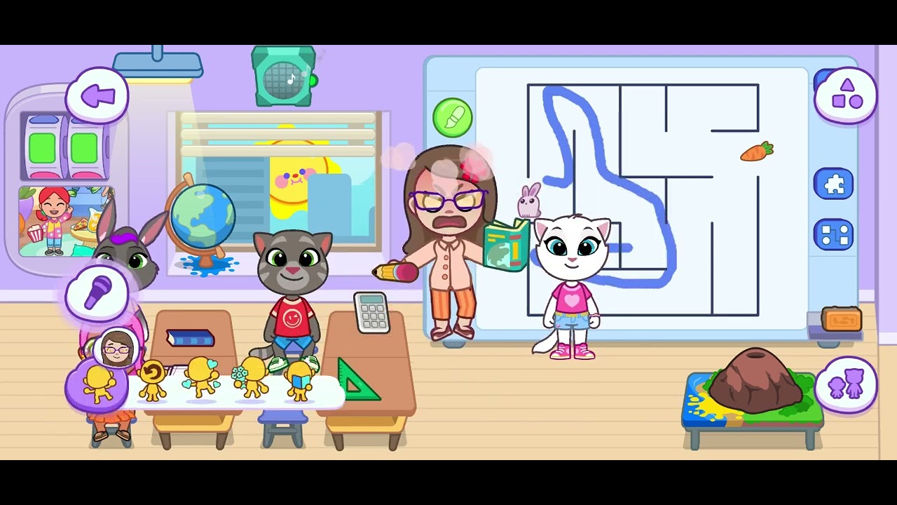 Talking Tom Friends World - Tom ABCD Day School 🏫 Teacher 🧑‍🏫 Appreciation 