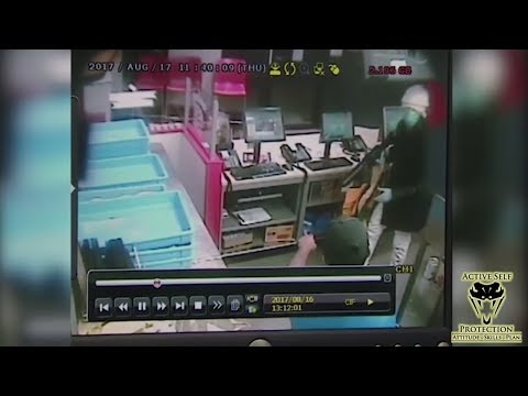 Canadian Clerks Stop Robber Cold | Active Self Protection