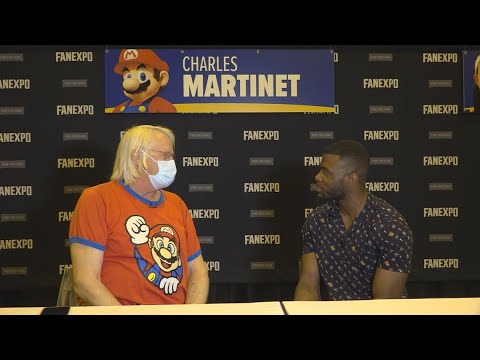 Meet Charles Martinet The Voice Of The Famous Mario And Luigi From Super Mario Brothers At Fan Expo 