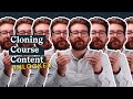 Cloning course content unlocked