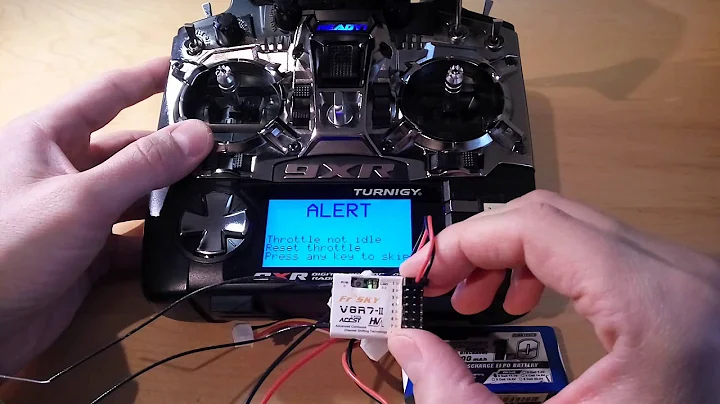 FrSky V8R7-II receiver failsafe setup