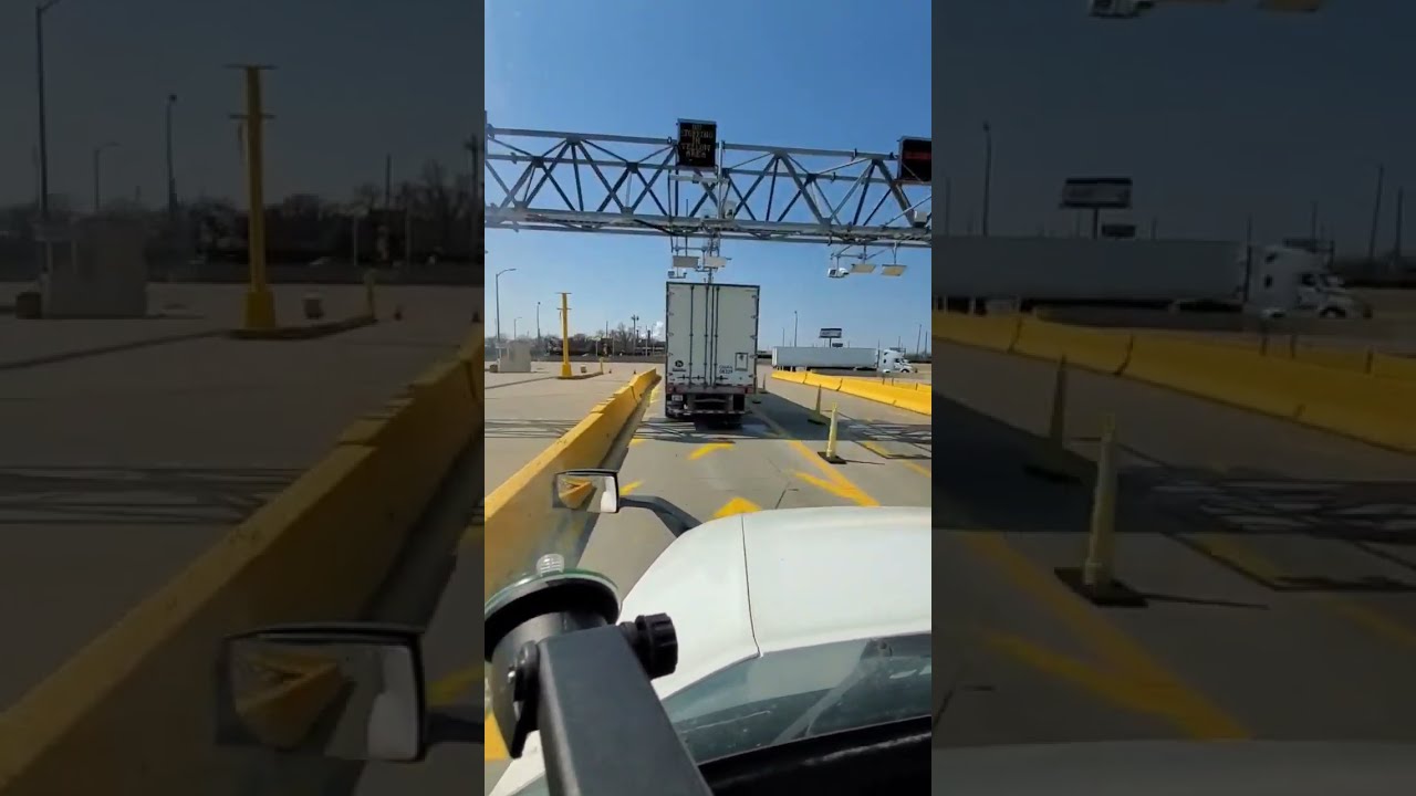Perfect Day To Go Canada Forbiddenexit Detroit Bordercrossing Trucking Ambassadorbridge