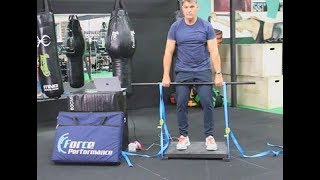 Setting up the C Force Performance Platform and Isometric Test Rack