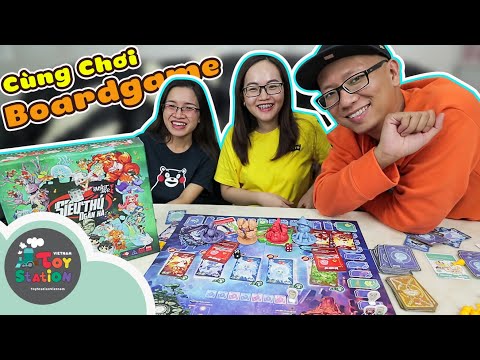 Cùng chơi boardgame Lớp Học Mật Ngữ phiên bản Siêu Thú Ngân Hà ToyStation 453