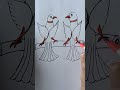 How to draw beautiful and easy birds with x x