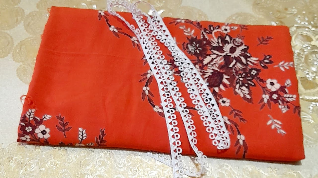 خياطة وتفصيل قندورة كتان💯ساهلة وسامبل خفيفة روعة وخاصة بالمبتدءات اتعلمي  وعلمي