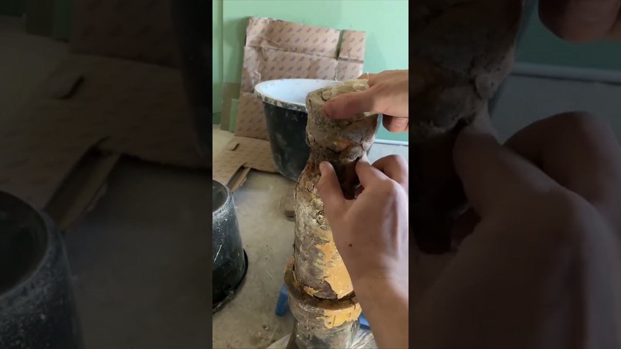 Канализация убитая в хлам. Вот мы тут настрадались с ней.