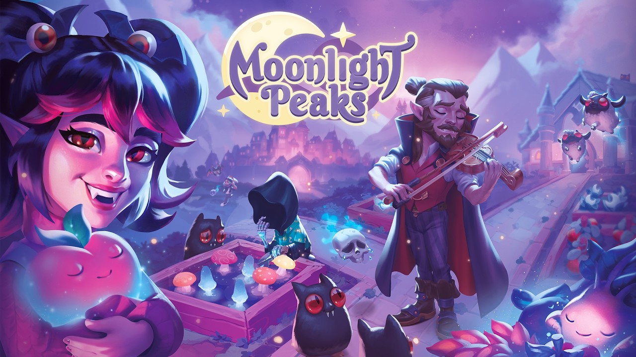 Gothic Life Sim Moonlight Peaks Sets 7 July Launch Across Nintendo Switch™, Nintendo Switch™ 2, PC and Google Play Games