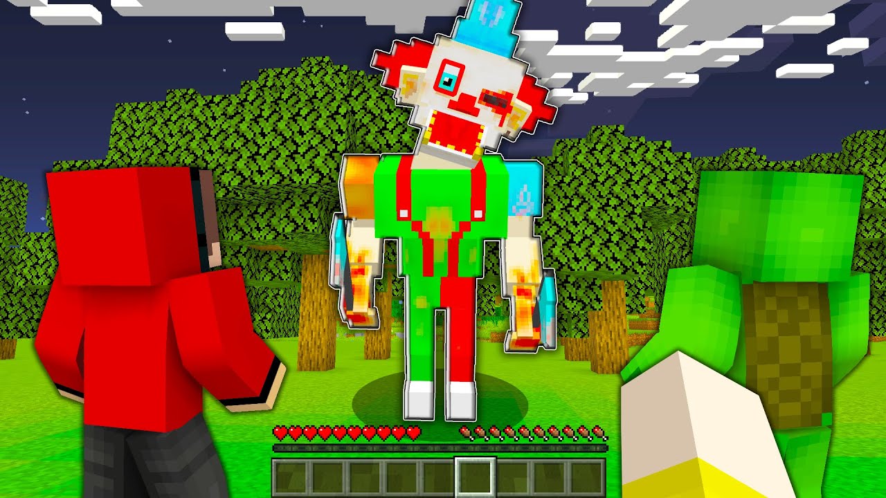 EVIL CLOWN vs Security House with JJ and Mikey - YouTube