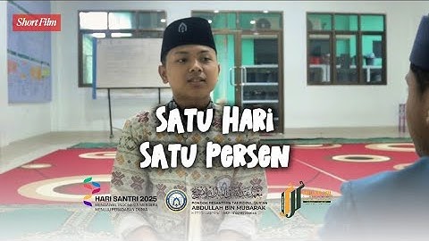 Satu Hari Satu Persen | SHORT FILM Pesantren | PPTQ ABM