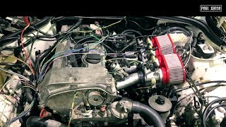 [Ч2] Завели мотор - Mercedes benz W201 M111 4 throttle на дросселях от BMW