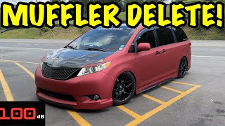 FULLY CUSTOM 2012 Toyota Sienna w/ MUFFLER DELETE!