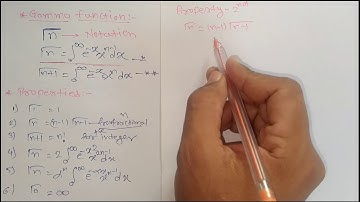 8. Gamma Function Definition and Properties