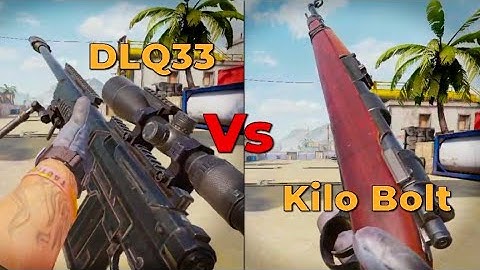 DLQ33 vs Kilo Bolt Speed Test ⚡| Attachments vs No Attachments | Call of Duty Mobile