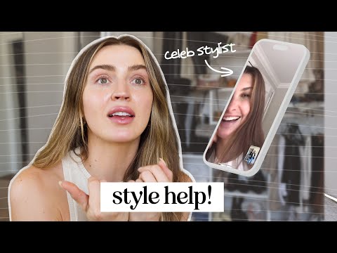 I hired a stylist for an hour .. this is what happened